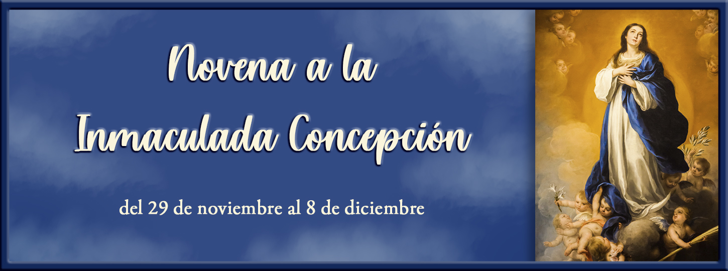 Novena to the Immaculate Conception 2023 - Conceptionists